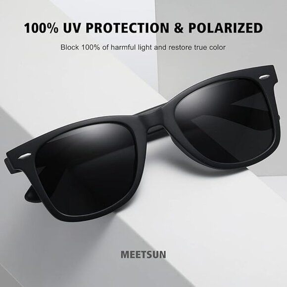 3 Pack Retro Polarized Sunglasses for Women Men Classic